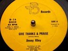 Jimmy Riley - Give Thanks & Praise / Feeling Is Believing  (12
