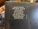 Original FACTORY SEALED / Hype Sticker David Bowie Black Star Lp 2016 / NM-