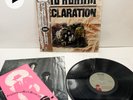 The Alarm Declaration 1984 Japan LP w/Obi Lyric Insert Artist Booklet Shrink