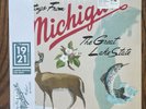 Sufjan Stevens Greetings From Michigan LP HMV Centenary Edition Red Vinyl Sealed