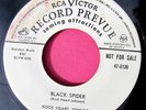 ROCK HEART JOHNSON - Black Spider / Midnight Rambler - NM- Promo 45 rpm RCA 5136