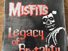 MISFITS LEGACY OF BRUTALITY ORIGINAL FIRST PRESSING 12” BLACK VINYL SAMHAIN MINT