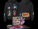 KISS Unmasked 45th Anniversary Picture Disc + Unmasked Zip Hoodie XL LE /500