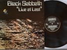 Black Sabbath Live At Last NEMS UK Press BS-6001 ozzy osbourne Vinyl LP 1982 EX