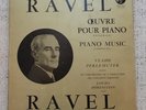 RAVEL Complete Piano Music - VLADO PERLEMUTER & HORENSTEIN - VOX VBX-410 3LP