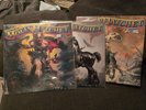 Molly Hatchet Self-Titled Flirtin With Disaster Bestin The Odds 3 Vinyl LP Lot