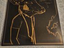 COVER SIGNED  Shakey Graves Roll The Bones Black & Gold Nugget Vinyl Record 2LP