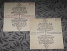 2x Eterna Bach Sonatas for Violin & Harpsichord Pischner Oistrakh STEREO ED1 NM