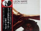 LEON WARE MUSICAL MASSAGE MOTOWN VIP6373 Japan PROMO OBI INSERT VINYL LP