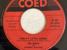 DOOWOP45 CRESTS (JOHNNY MAESTRO) COED 501 PRETTY LITTLE ANGEL / I THANK THE MOON