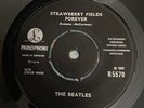 BEATLES ORIG 1967 DANISH IMPORT 45 STRAWBERRY FIELDS FOREVER/ PENNY LANE