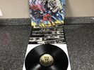 LP VINYL IRON MAIDEN THE NUMBER OF THE BEAST EMC 3400 UK 1ST PRESS 1982 EX/EX+