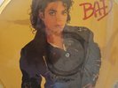 Michael Jackson Record Picture Disc Yellow LP Background