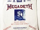 MEGADETH Peace Sells  LP Rare PROMO Peeruvian