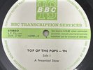 RARE BBC TRANSCRIPTION TOP OF THE POPS-THE SMITHS-WHAM-CLUTURE CLUB-996 LP VG+
