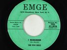 Doo-Wop 45 - Five Discs - I Remember - Emge VG+