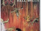 SLAYER - HELL AWAITS - ORIGINAL 1985 US COMBAT/METAL BLADE LP vinyl album VG+