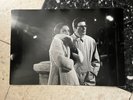 ORIGINAL CARDBOARD PHOTO MARIE LAFORET & PIERRE BRICE 