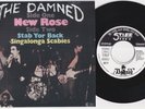 The DAMNED * New Rose * 2006 GERMAN REISSUE 45 * 1977 UK PUNK KBD * Listen