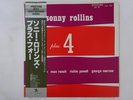 Sonny Rollins Plus 4 Prestige SMJ-6586(M) Japan  VINYL LP OBI