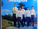 THE TEENAGERS w/FRANKIE LYMON ULTRA-RARE ORIG'56 GEE RED LABEL MONO LP BEAUTIFUL
