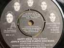 JOHN & YOKO - HAPPY XMAS (War Is Over) UK '71 APPLE *DEMO* 45 N.MINT