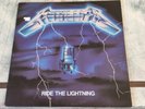 Metallica. Ride The Lightning. RARE. Press Promo Vinyl LP