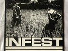 INFEST Slave LP Purple Color Splatter 45rpm 1997 Draw Blank Deep Six spazz
