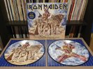 IRON MAIDEN Somewhere Back In Time The Best Of: 1980-1989 2x PIC DISC NEAR MINT
