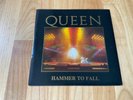 Queen hammer to fall 7 inch single, withdrawn sleeve Ex