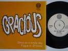 GRACIOUS Once On A Windy Day NON-LP Norway 45 Vertigo swirl prog psych NORWAY 45