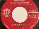 ABRACADABRA Oye Maje EL SALVADOR SOUL FUNK 45 *hear*