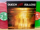 QUEEN LIVE KILLERS  JAPAN 2LP  Green & Red Vinyl  Elektra P-5567-8E