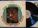 The Immortal Mississippi JOHN HURT 1967 Country Blues on Vanguard VSD-79248 (B)