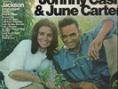 Johnny Cash & June Carter Carryin On With NEAR MINT CBS Vinyl LP