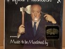 Alfred Hitchcock Music To Be Murdered By LP Vinyl Soundtrack Brand New Mint OOP