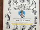 Alice's Adventures In Wonderland Cyril Ritchard Riverside 4 LP Set NO BOOK