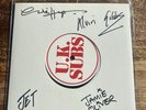UK Subs For Pledgers Only SIGNED 3 Demos RARE Jett Oliver Gibbs Harper