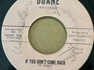 The Gents - If You Don’t Come Back / I’ll Cry - VG - Signed By The Band