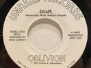 WI Prog Power Pop Hard Rock 45 OBLIVION Escape / Time Is Not UNREEL listen