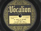 BUMBLE BEE SLIM: b and o blues / queen bee blues VOCALION Single 78 RPM