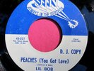LIL BOB - Peaches (You Got Love) - Near Mint Promo 45 rpm - Jin 227