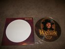 WAYLON JENNINGS GREATEST HITS LP - PICTURE DISC PROMO - NM VINYL