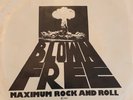 BLOWN FREE-MAX ROCK & ROLL, MEGA- RARE, KILLER HARD ROCK 45, HOUSTON TEXAS, 1982