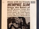 MEMPHIS SLIM - Alone With My Friends - 1961 Battle Records BM 6118