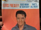 ELVIS PRESLEY 45 THAT'S ALL RIGHT 447 - 0601 GOLD STANDARD W/ RARE SLEEVE