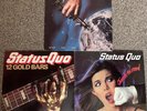 Status Quo LP Bundle x 3 Never Too Late 12 Gold Bars Just For The Record VGC