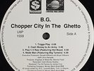 B.G., Chopper City In The Ghetto, (LP, Promo), VG+, 3672559309
