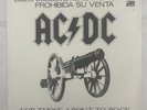 AC/DC- For Those About To Rock (We Salute You) Atlantic Promo 7”