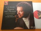 Itzhak Perlman Bach Sonatas & Partitas for Solo Violin EMI Digital 2 LP '88 NM